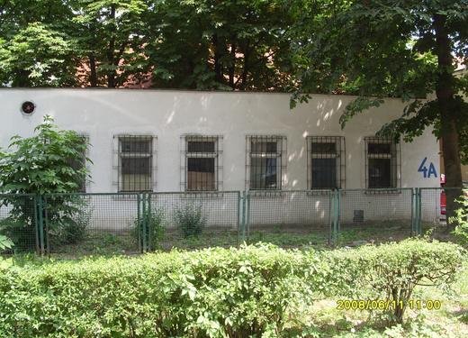 Elewacja budynku na os. Zgody, czerwiec 2008